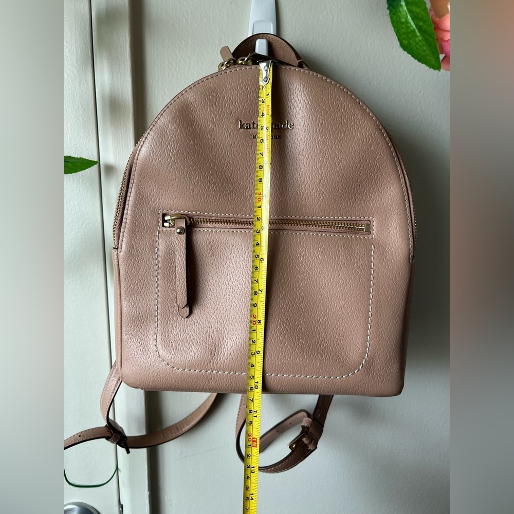 Kate Spade Tan Leather Backpack - Picture 5 of 11